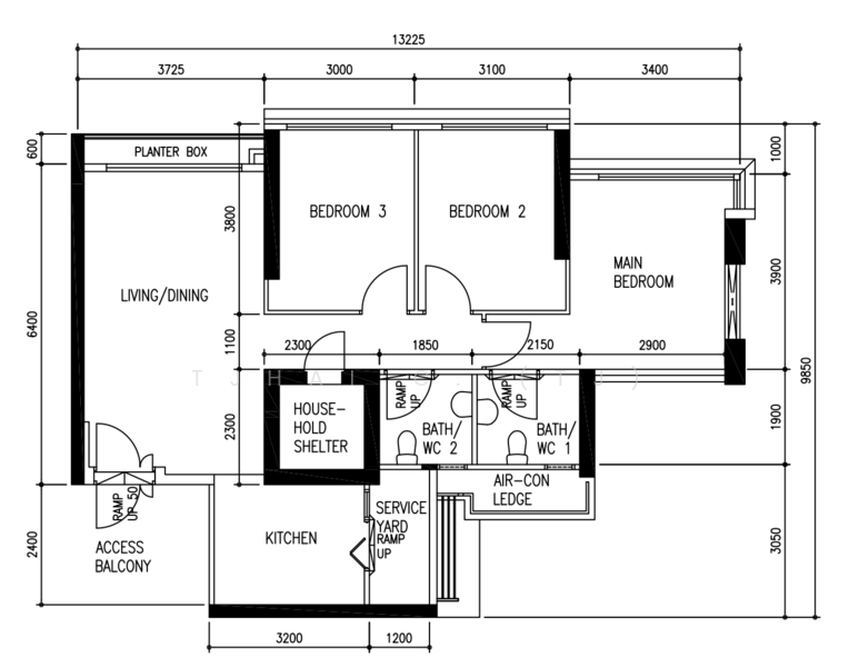 53 Commonwealth Drive, 53 Commonwealth Drive, 3 Bedrooms, 1,033 sqft, HDB Flat For Sale, by TJHAI C. (TJ), 500206911 - PropertyGuru.com.sg