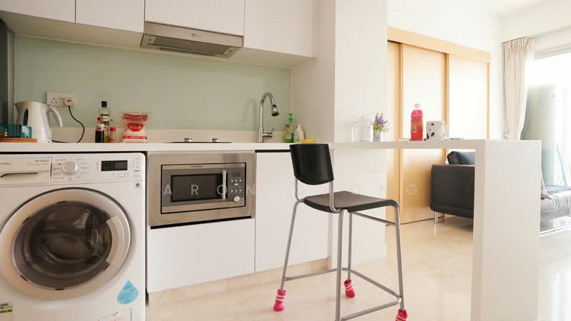 Eight Riversuites, 2 Whampoa East, 1 Bedroom, 441 sqft, Condominium For Sale, by Aaron Chong, 500206912 - Kitchen - PropertyGuru.com.sg