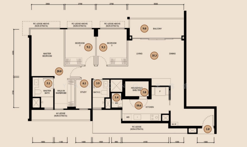 Amber House, 30 Amber Gardens, 3 Bedrooms, 1,216 sqft, Apartment For Sale, by Ryan Ong 王伟信, 500206916 - PropertyGuru.com.sg