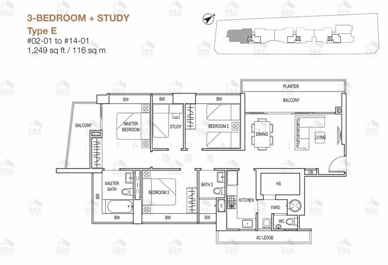 Nova 88, 8 Bhamo Road, 3 Bedrooms, 1,249 sqft, Apartment For Rent, by Ristanio Aripin 陈清海, 500206941 - PropertyGuru.com.sg