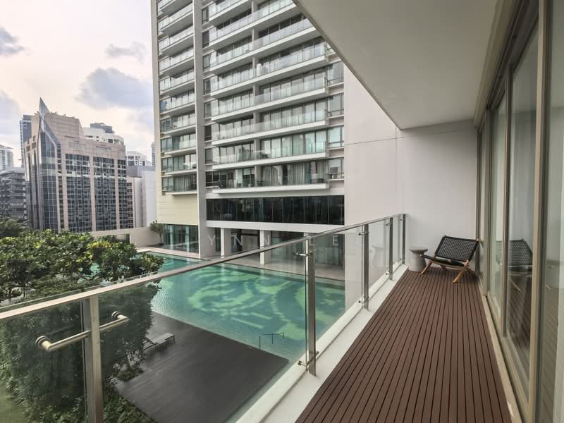 Scotts Square, 6 Scotts Road, 2 Bedrooms, 947 sqft, Condominium For Sale, by Lynn Lee, 500206947 - Balcony - PropertyGuru.com.sg