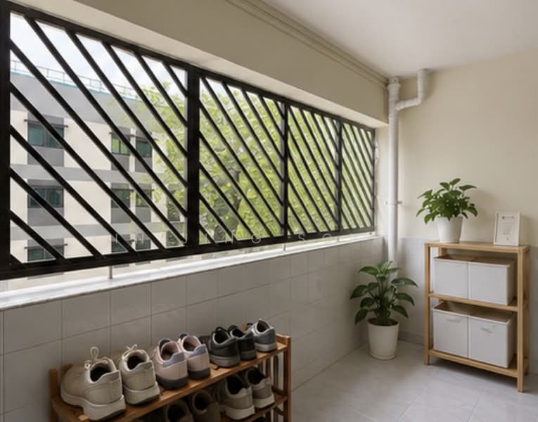 832 Yishun Street 81, 832 Yishun Street 81, 3 Bedrooms, 1,313 sqft, HDB Flat For Sale, by Lin Jing Sophia, 500206964 - Balcony - PropertyGuru.com.sg