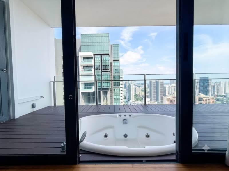 Skypark @ Somerset, 22 Saint Thomas Walk, 4 Bedrooms, 3,347 sqft, Apartment For Rent, by Chloe Lim, 500206969 - Balcony - PropertyGuru.com.sg