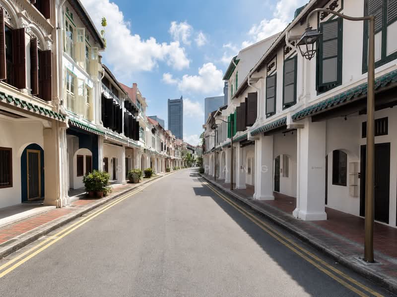 ☎️Rare Corner L1 F&B Space @ Amoy Street Vicinity | Excellent Frontage, , 1,055 sqft, Food & Beverage For Rent, by Sean Pang, 500206971 - Exterior - CommercialGuru.com.sg