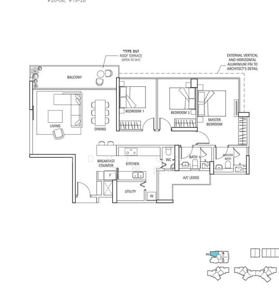 Waterbank at Dakota, 70 Dakota Crescent, 1 Bedroom, 150 sqft, Condominium For Rent, by Eddy Ong 王握澐, 500207003 - PropertyGuru.com.sg