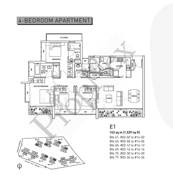 Livia, 61 Pasir Ris Grove, 5 Bedrooms, 1,539 sqft, Condominium For Sale, by Doris Loh Soh Lan, 500207030 - PropertyGuru.com.sg