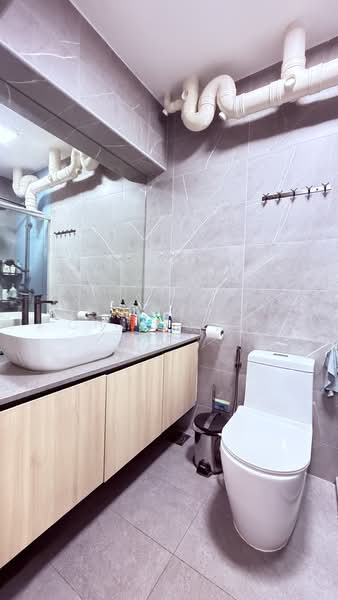 306C Anchorvale Link, 306C Anchorvale Link, 3 Bedrooms, 1,184 sqft, HDB Flat For Sale, by Joanne Chia 谢诗琳, 500207034 - Master Bathroom - PropertyGuru.com.sg