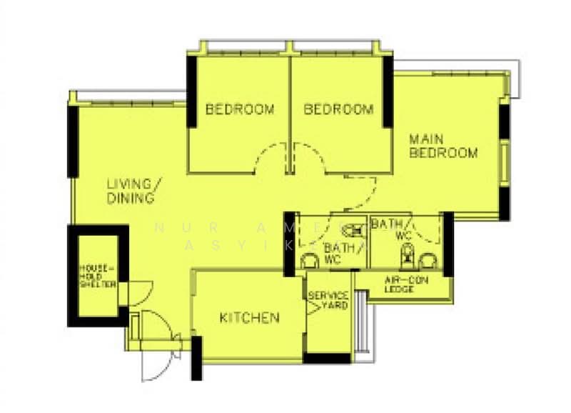29 Ghim Moh Link, 29 Ghim Moh Link, 3 Bedrooms, 1,001 sqft, HDB Flat For Sale, by Nur Ameera Asyikeen, 500207043 - PropertyGuru.com.sg