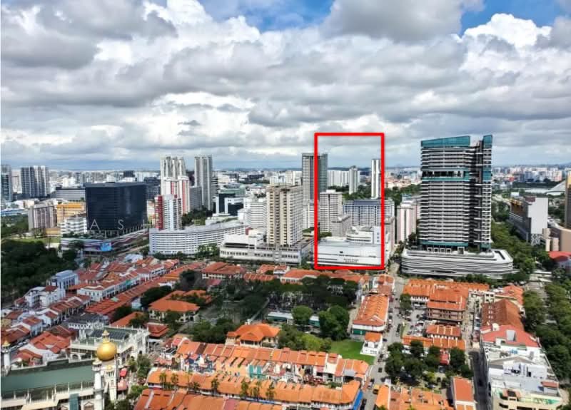Enbloc potential! Sultan Plaza, Nicoll Highway Jalan Sultan Bugis Rochor Kampong Glam Beach Road North Bridge Road City Gate Textile Centre, 452 sqft, Office For Sale, by Ashley Wong Hui Min (黄鏸慜), 500207058 - Exterior - CommercialGuru.com.sg