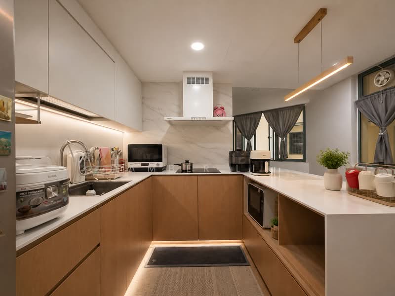 Palm Gardens, 2E Hong San Walk, 3 Bedrooms, 1,206 sqft, Condominium For Sale, by Amber Li, 500207059 - Kitchen - PropertyGuru.com.sg