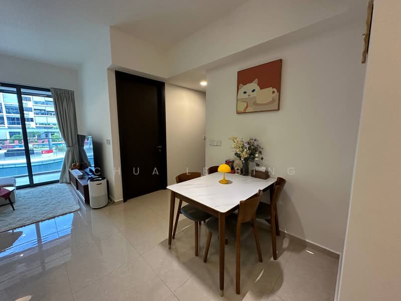 The Gazania, 5 How Sun Drive, 2 Bedrooms, 678 sqft, Condominium For Rent, by Chua Le Bing, 500207067 - Dining Room - PropertyGuru.com.sg