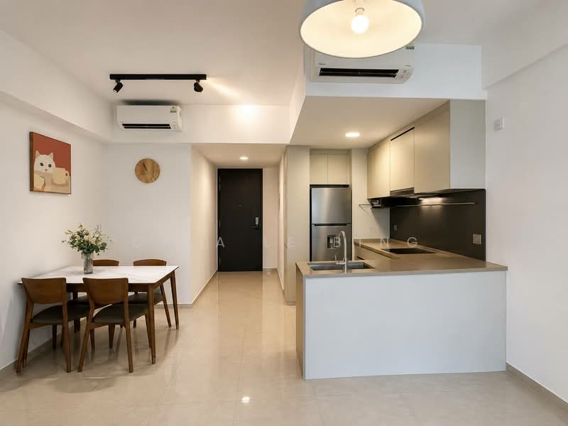 The Gazania, 5 How Sun Drive, 2 Bedrooms, 678 sqft, Condominium For Rent, by Chua Le Bing, 500207067 - Dining Room - PropertyGuru.com.sg