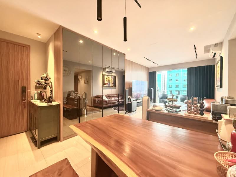 FLO Residence, 7 Punggol Field Walk, 3 Bedrooms, 936 sqft, Condominium For Rent, by Sean Zhong, 500207069 - Living Room - PropertyGuru.com.sg