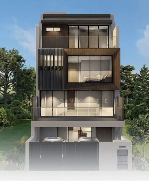 TOP SOON! D15 BRAND NEW! MINS TO BEDOK MRT!, Dafne Street / Aida Street / Dido Street / Norma Terrace / Fidelio, 5 Bedrooms, 4,263 sqft, Terraced House For Sale, by Li Rong Teh, 500207091 - Exterior - PropertyGuru.com.sg