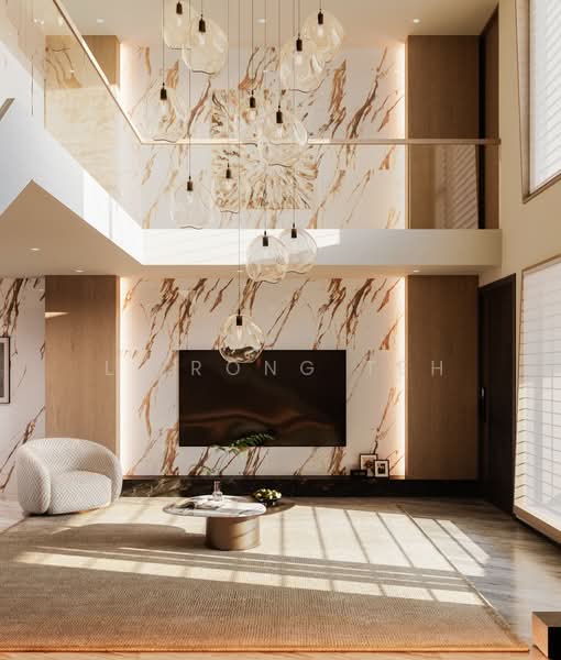 ❤️ $5.XM BRAND NEW! D15. TOP SOON!, Dafne Street / Aida Street / Dido Street / Norma Terrace / Fidelio, 5 Bedrooms, 4,262 sqft, Terraced House For Sale, by Li Rong Teh, 500207117 - Living Room - PropertyGuru.com.sg