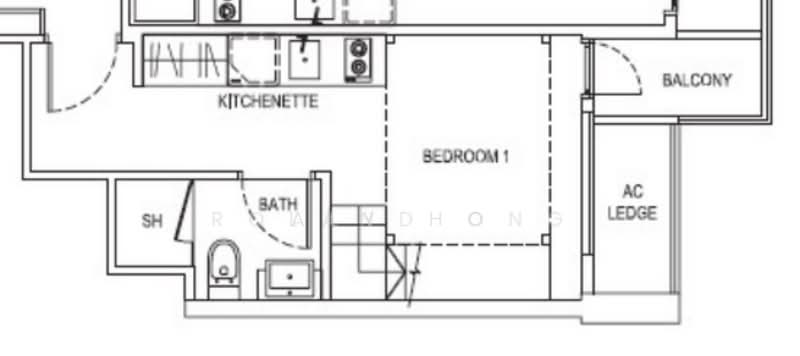 City Gate, 371 Beach Road, Studio, 250 sqft, Apartment For Rent, by Aly Ho, 500207133 - PropertyGuru.com.sg