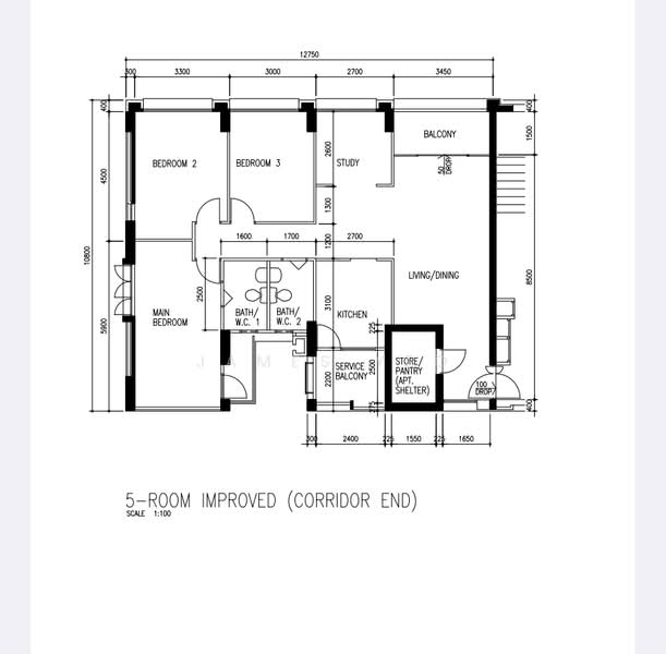 944 Hougang Street 92, 944 Hougang Street 92, 3 Bedrooms, 1,291 sqft, HDB Flat For Sale, by James Yeo, 500207184 - PropertyGuru.com.sg