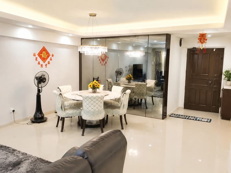 685C Woodlands Drive 73, 685C Woodlands Drive 73, 3 Bedrooms, 1,313 sqft, HDB Flat For Sale, by Delvin Ong, 500207197 - Dining Room - PropertyGuru.com.sg