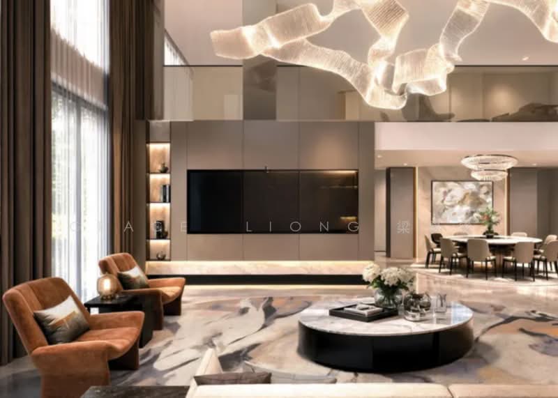 ❤️ Brand New Freehold Semi-D near Novena! 1km from ACS & CHIJ ❤️, Barker Road, Buckley Road, Bukit Tunggal Road, Chancery Hill Walk, Chancery Lane, Dyson Road, Mount Pleasant Road, Novena Hill, Thomson Road, Whitley Road, 6 Bedrooms, 6,560 sqft, Semi-Detached House For Sale, by Grace LIONG 梁礜從, 500207209 - Living Room - PropertyGuru.com.sg
