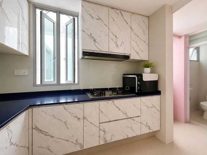 Ferraria Park Condo, 12 Flora Drive, 3 Bedrooms, 1,324 sqft, Condominium For Rent, by Ben Yeo, 500207235 - Kitchen - PropertyGuru.com.sg