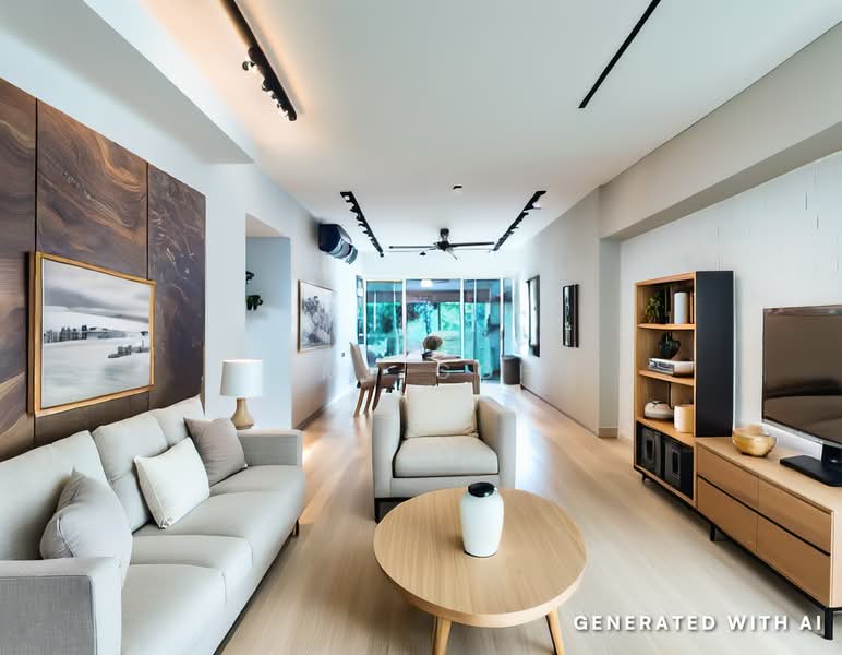 The Pearl @ Mount Faber, 9 Mount Faber Road, 3 Bedrooms, 1,819 sqft, Condominium For Sale, by Amy Goh, 500207236 - Living Room - ID Treated - PropertyGuru.com.sg