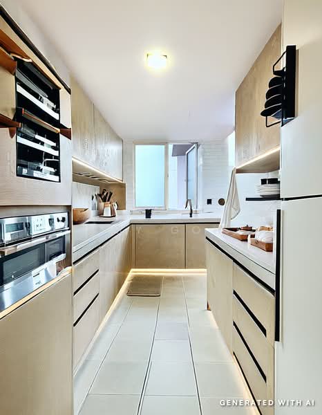 The Pearl @ Mount Faber, 9 Mount Faber Road, 3 Bedrooms, 1,819 sqft, Condominium For Sale, by Amy Goh, 500207236 - Kitchen - ID Treated - PropertyGuru.com.sg