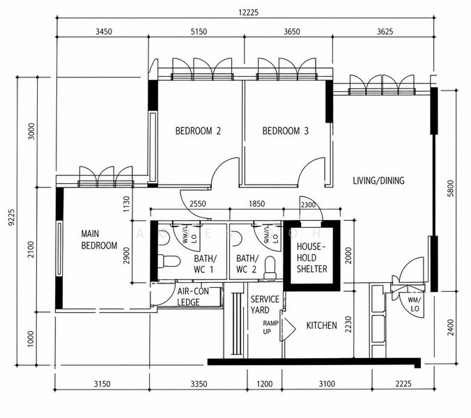 170A Punggol Field, 170A Punggol Field, 3 Bedrooms, 990 sqft, HDB Flat For Sale, by Agnes Goh, 500207244 - PropertyGuru.com.sg