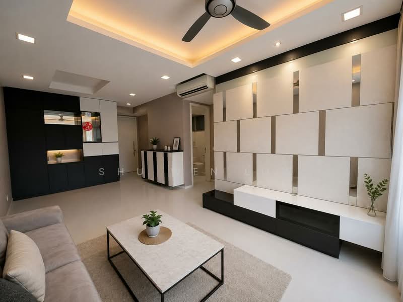 Ferraria Park Condo, 26 Flora Drive, 2 Bedrooms, 883 sqft, Condominium For Sale, by Shu Wen Low, 500207261 - Living Room - PropertyGuru.com.sg