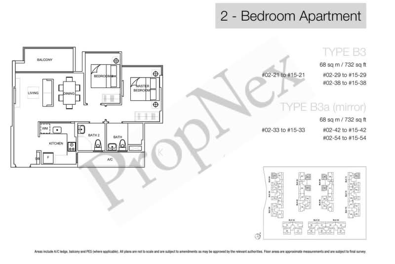 La Fiesta, 58 Sengkang Square, 2 Bedrooms, 753 sqft, Condominium For Rent, by Kin ,, 500207275 - PropertyGuru.com.sg