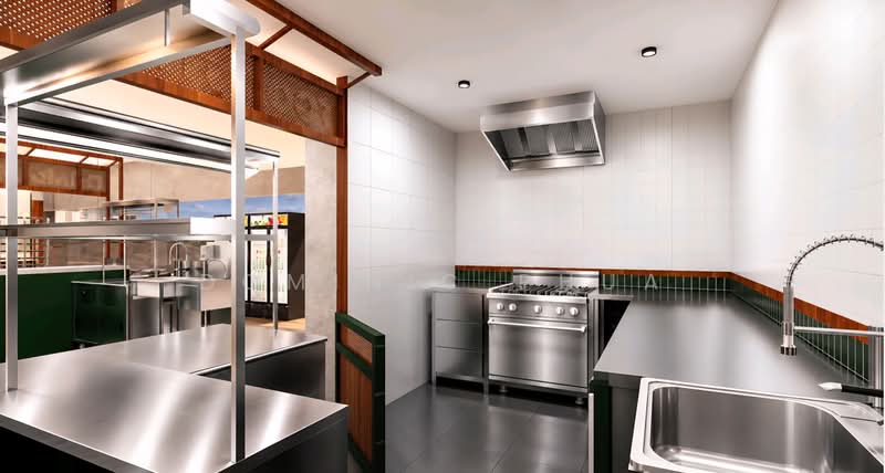 Orto @ West Coast, 27 W Coast Hwy, 120 sqft, Food & Beverage For Rent, by Dominic Phua, 500207303 - Kitchen - CommercialGuru.com.sg