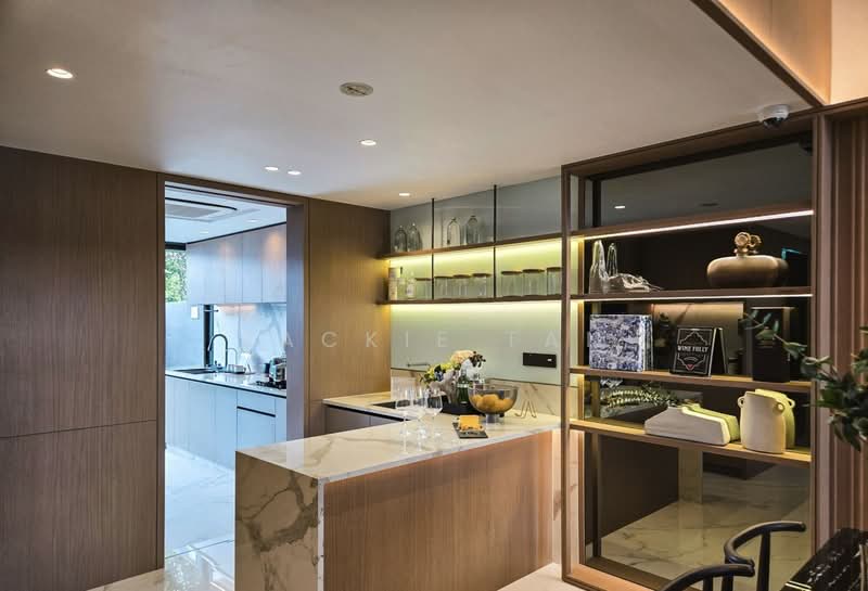 Pollen Collection, Pollen View Off Nim Road, 5 Bedrooms, 4,381 sqft, Semi-Detached House For Sale, by JACKIE TAN, 500207317 - Kitchen - PropertyGuru.com.sg