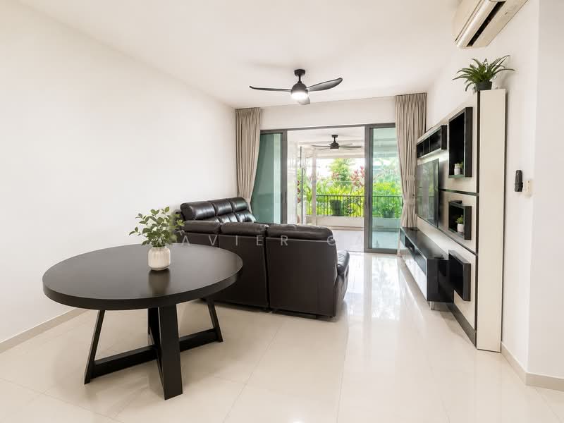 Eight Courtyards, 2 Canberra Drive, 3 Bedrooms, 1,399 sqft, Condominium For Sale, by Xavier Gan, 500207324 - Living Room - PropertyGuru.com.sg