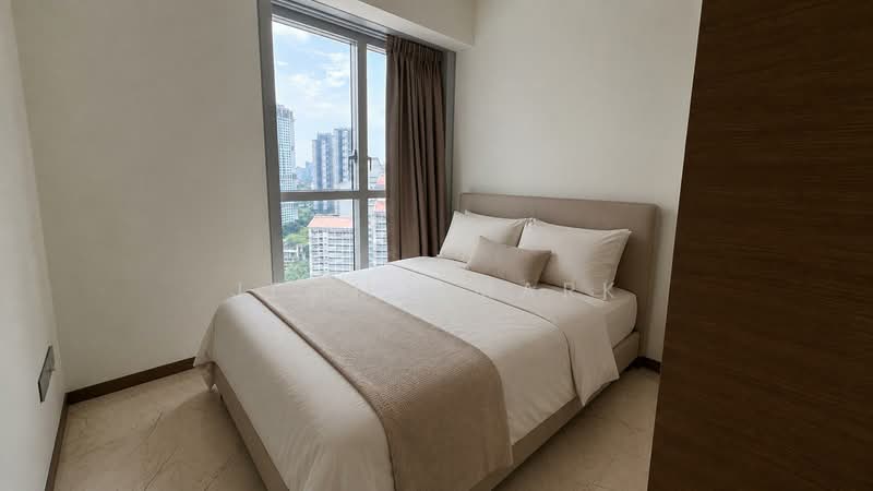 Queens Peak, 1 Dundee Road, 1 Bedroom, 431 sqft, Condominium For Rent, by Jemma Mark, 500207329 - Bedroom - PropertyGuru.com.sg