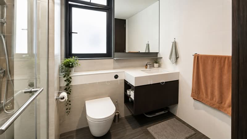 Botanique at Bartley, 223 Upper Paya Lebar Road, 2 Bedrooms, 657 sqft, Condominium For Rent, by Alicia Ho, 500207331 - Bathroom - PropertyGuru.com.sg