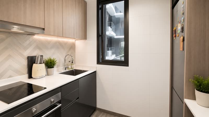 Botanique at Bartley, 223 Upper Paya Lebar Road, 2 Bedrooms, 657 sqft, Condominium For Rent, by Alicia Ho, 500207331 - Kitchen - PropertyGuru.com.sg