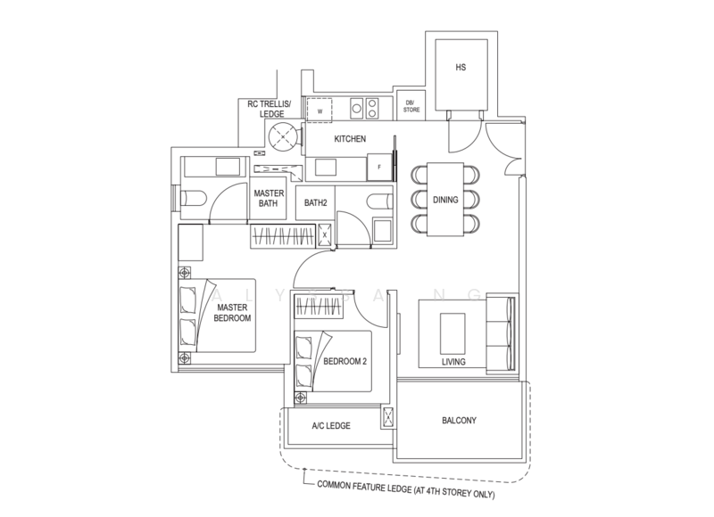 Stars of Kovan, 980 Upper Serangoon Road, 2 Bedrooms, 732 sqft, Condominium For Sale, by Alyssa Ng, 500207338 - PropertyGuru.com.sg