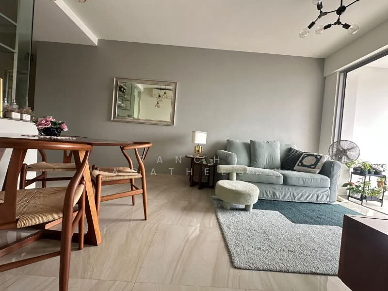 High Park Residences, 29 Fernvale Road, 3 Bedrooms, 893 sqft, Condominium For Rent, by Sanche Jagatheesan, 500207352 - Living Room - PropertyGuru.com.sg
