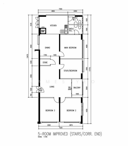 109 Pasir Ris Street 11, 109 Pasir Ris Street 11, 4 Bedrooms, 1,324 sqft, HDB Flat For Sale, by James Yeo, 500207434 - PropertyGuru.com.sg