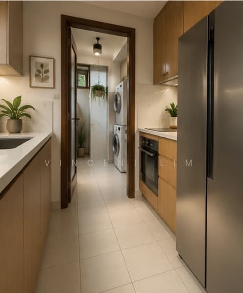 Seletar Springs Condominium, 106 Gerald Drive, 2 Bedrooms, 1,270 sqft, Condominium For Sale, by Vincent Lim, 500207437 - Kitchen - PropertyGuru.com.sg