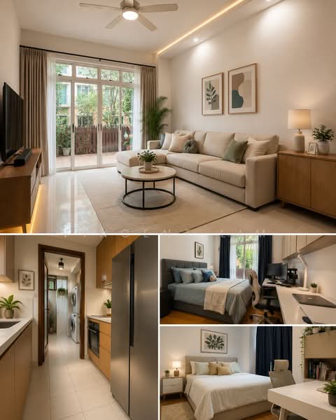 Seletar Springs Condominium, 106 Gerald Drive, 2 Bedrooms, 1,270 sqft, Condominium For Sale, by Vincent Lim, 500207437 - Living Room - PropertyGuru.com.sg