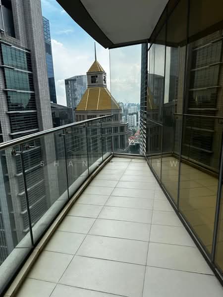 One Shenton, 1 Shenton Way, 1 Bedroom, 1,001 sqft, Condominium For Sale, by Shanel Liew, 500207456 - Balcony - PropertyGuru.com.sg