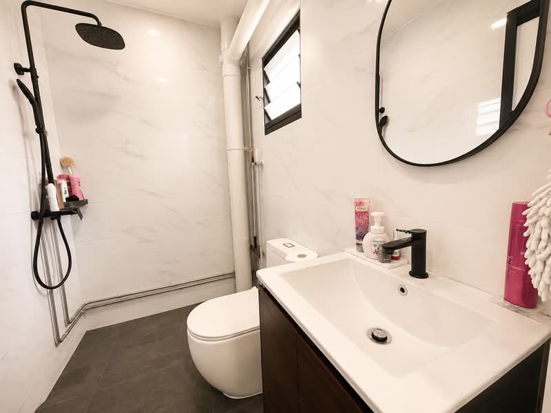 577 Woodlands Drive 16, 577 Woodlands Drive 16, 3 Bedrooms, 980 sqft, HDB Flat For Sale, by Joei Lim 林芯彤, 500207459 - Bathroom - PropertyGuru.com.sg