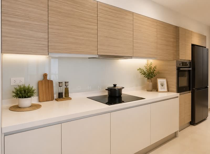 Concourse Skyline, 300 Beach Road, 1 Bedroom, 818 sqft, Condominium For Sale, by John Lee, 500207475 - Kitchen - PropertyGuru.com.sg