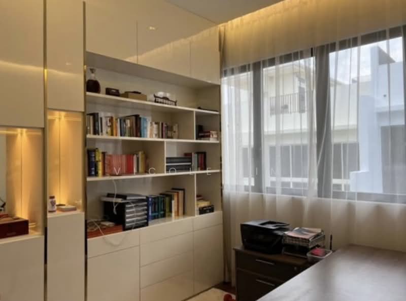 Luxus Hills, Seletar Green Walk, 5 Bedrooms, 3,750 sqft, Terraced House For Sale, by Vicole Lim, 500207476 - Study - PropertyGuru.com.sg
