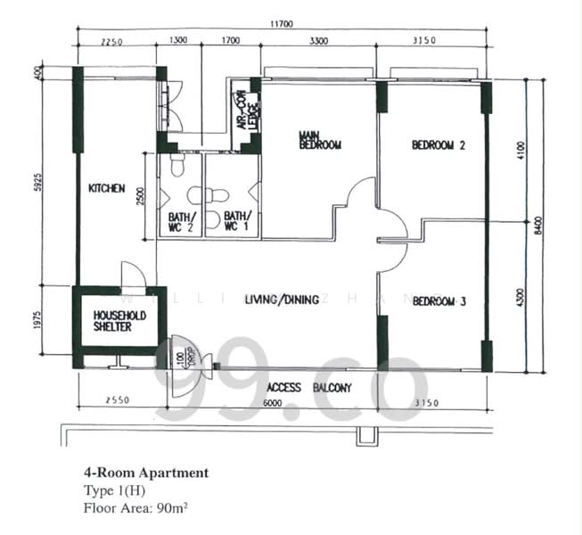 688C Choa Chu Kang Crescent, 688C Choa Chu Kang Crescent, 3 Bedrooms, 969 sqft, HDB Flat For Sale, by William Zhang, 500207481 - PropertyGuru.com.sg