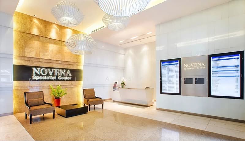 Novena Specialist Center, 8 Sinaran Drive, Newton / Novena, 504 sqft, Medical For Rent, by Melvin Auspicious Lee 李俊豪, 500207489 - Lobby - CommercialGuru.com.sg
