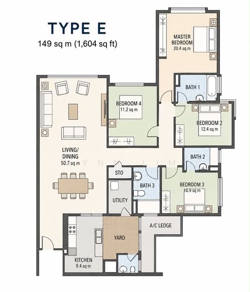 Summerhill, 50 Hume Avenue, 4 Bedrooms, 1,604 sqft, Condominium For Sale, by Lynn Lim, 500207522 - PropertyGuru.com.sg