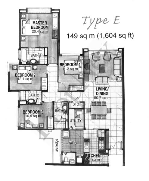Summerhill, 50 Hume Avenue, 4 Bedrooms, 1,604 sqft, Condominium For Sale, by Lynn Lim, 500207522 - PropertyGuru.com.sg