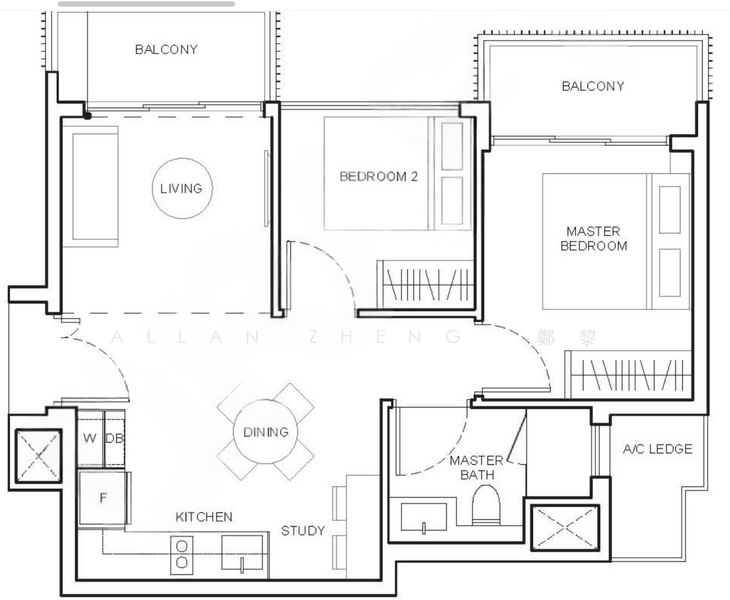 Forest Woods, 11 Lorong Liew Lian, 2 Bedrooms, 657 sqft, Condominium For Rent, by Allan Zheng 鄭黎, 500207565 - PropertyGuru.com.sg
