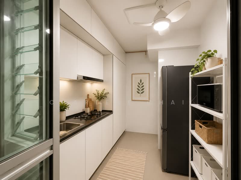 116A Jalan Tenteram, 116A Jalan Tenteram, 2 Bedrooms, 721 sqft, HDB Flat For Sale, by Charlene Chai, 500207570 - Kitchen - PropertyGuru.com.sg